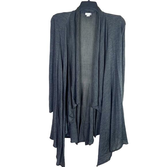 Neiman Marcus Merino Wool‎ Open Cardigan Tunic Sweater Women's XS Coastal Luxury - Picture 1 of 11